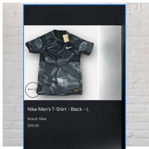 Mens Nike Pro Dri-FIT camo medium